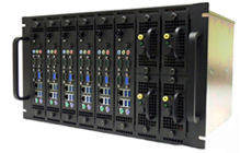 TR-BR6 6U Rack Mount Computer with 6 ITX Motherboards