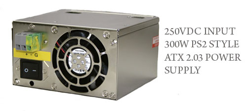 250VDC INPUT 300W PS2 STYLE ATX 2.03 POWER SUPPLY